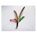 Purrs Christmas Feather Ribbon Spinner ClipOn - Fits PurrSuit, Frenzy & DaBird Rods