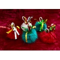 Purrs Christmas Twinkle Fur Bauble ClipOn - Fits PurrSuit, Frenzy & DaBird Rods